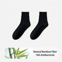 Maßgefertigte Atmungsaktive Nahtlose Geruchshemmende Weiche Dünne Sommer Business Casual Crew Bambusfaser Anzugsocken für Herren und Damen