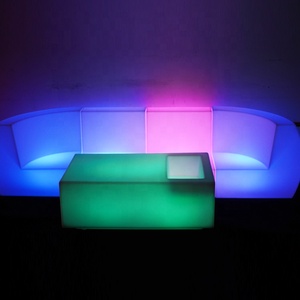 ไนท์คลับเฟอร์นิเจอร์<span class=keywords><strong>ร้าน</strong></span>กาแฟบาร์เลานจ์แสงโซฟา Led โซฟาตัด - Product Image 4