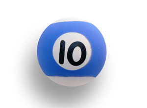 Ả Rập số kỹ thuật số nảy bóng 45mm ma thuật mini nảy bóng bi-a đồ chơi - Product Image 6