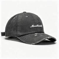 Op maat gemaakte logo Terry katoenen baseballcap met puffprint fruit/argyle patroon verstelbaar unisex sport golf groothandel