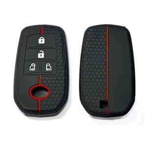 Funda de Silicona Antideslizante para Llave Inteligente Nissan de 4 Botones con Botones de <span class=keywords><strong>Maletero</strong></span> y Pánico - Product Image 6