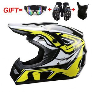 DOT ECE キッズ子供用クロスヘルメット モトクロスカートレーシング モジュラーモーターサイクルヘルメット フルフェイスオフロードヘルメット - Product Image 3