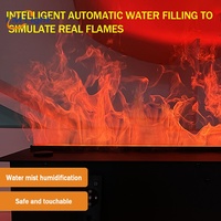 Support de personnalisation 700/800/1000mm fausse flamme vapeur d'eau cheminée électrique 3d vapeur Led atomisation vapeur cheminée électrique