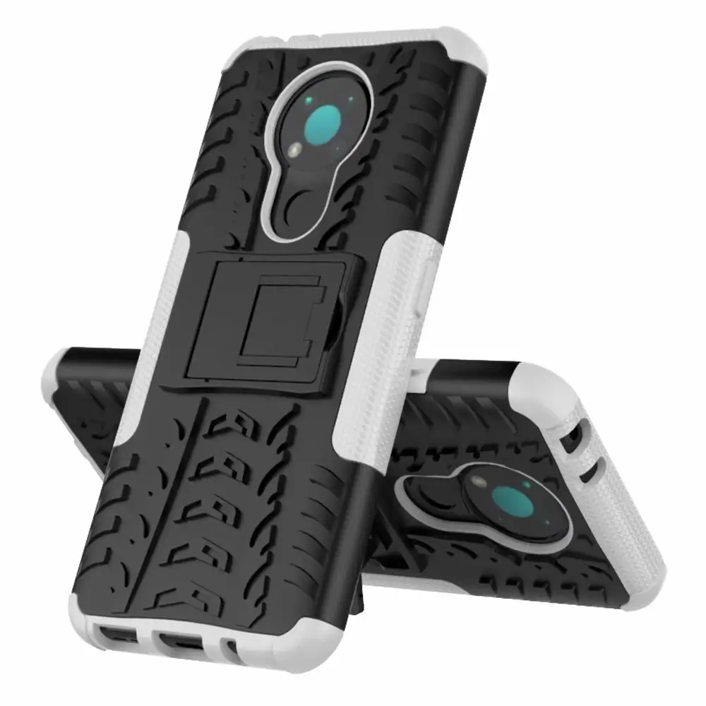 Tyre Shock Proof Stand Phone Case Cover For NOKIA 3.4