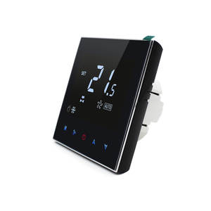 Contrôleur de thermostat à ventilo-convecteur à 3 vitesses de conception moderne, 2 tuyaux de chauffage et de refroidissement avec <span class=keywords><strong>climatiseur</strong></span> Modbus pour solution CVC - Product Image 3