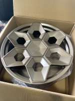 Forgex 19 20 21 22 pouces, design hexagonal, 5x112 5x114 5x120 5x130, compatible avec BMW M3 M4 Audi RS5 Porsche 911 Model Y Model 3