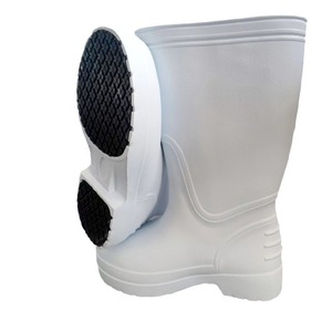 Zapatos de Trabajo para Fábrica de Alimentos Zixi, Botas Impermeables de Higiene, Botas de Lluvia, Zapatos de Espuma EVA hasta Media Pantorrilla, Zapatos Antideslizantes para Taller, Zapatos de Agua hasta Media Pantorrilla - Product Image 5