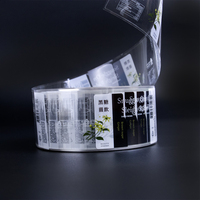 Étiquettes Personnalisées Imprimées pour Aliments et Boissons, Autocollants d'Emballage en PVC Transparent Résistant à l'Eau pour Bouteilles et Bocaux