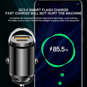 <span class=keywords><strong>Mini</strong></span> <span class=keywords><strong>chargeur</strong></span> de voiture 100W PD Type C Charge rapide pour iPhone 17 QC 3.0 <span class=keywords><strong>Mini</strong></span> USB C <span class=keywords><strong>Chargeur</strong></span> de téléphone portable de voiture pour Samsung Xiaomi Huawei - Product Image 4