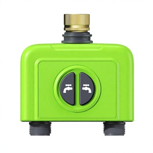 Temporizador de Riego Inteligente para Plantas de Interior/Exterior, Sistema de Control de Riego con Sensor de Lluvia, Funciona con Batería, 2 Zonas, para Jardín - Product Image 4