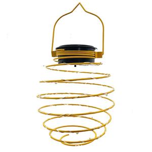 Năng lượng mặt trời xoắn ốc LED Đèn lồng năng lượng mặt trời đèn sân vườn ngoài trời trang trí treo đèn không thấm nước ánh sáng mặt dây chuyền cho vườn Patio hiên - Product Image 6