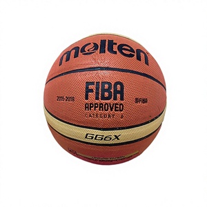 Balón de Baloncesto Molten de Cuero PU de Calidad Oficial con Logotipo Personalizado, Talla 5, Resistente al Agua, 620-650g GG6X GG7X - Product Image 3