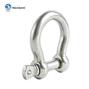 Bền Mạ Kẽm Neo Còng Dưới 5Mm Để 50Mm Châu Âu Loại Nhẹ Thép Lớn Bow Còng Dưới Với Vít Pin - Product Image 4