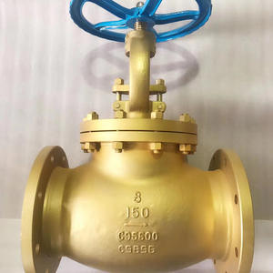 Vanne à boisseau en alliage de bronze d'aluminium C95800, norme américaine, résistante à la corrosion, J41-150LB, résistante aux acides/aux alcalis (C63200) - Product Image 3