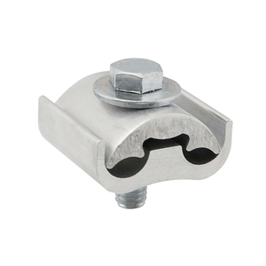 Good Price and Aluminum Bimetallic PG Connector <b>Clamp</b> Parallel OEM Power Line Fittings Galvanized Steel Cross Arm Pole - Product Image 1
