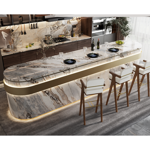 Popular Natural Deep Blue Quartzite Exotic Imperial Blue <span class=keywords><strong>Roma</strong></span> Impresión Losa de cuarcita para Interior Villa Cocina diseñada - Product Image 3