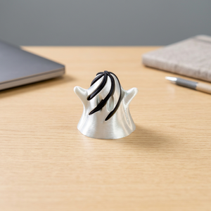 Servicio de Impresión 3D MGT FDM OEM/ODM a partir de tu Dibujo/Imagen, Bajo MOQ, Modelo de Decoración de Juguete Fantasma Espiral de Halloween - Product Image 1