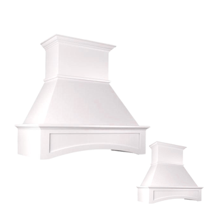 Campana Extractora de Cocina de Madera Contemporánea de 900 mm, Cubierta para Gabinete con Ventilador, Fácil Instalación - Product Image 1