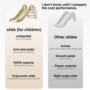 Hot Bán Trẻ Em Của Món Quà Trong Nhà Sân Chơi Trẻ Em Đồ Chơi Nhỏ Nhựa Có Thể Gập Lại Trượt Cho Trẻ Mới Biết Đi - Product Image 2