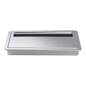 Cache-câble rectangulaire Ieku, anti-poussière, design minimaliste pour bureau - Product Image 1