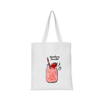 Nouvelle mode nouveau produit à la mode sac fourre-tout en coton blanc réutilisable écologique sac en toile de coton en gros