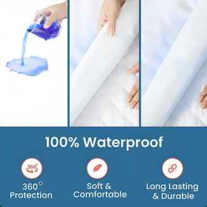<span class=keywords><strong>Housse</strong></span> de <span class=keywords><strong>matelas</strong></span> imperméable en gros d'usine avec fermeture éclair Enveloppe de <span class=keywords><strong>matelas</strong></span> en polyester 100% double pleine taille personnalisée avec logo - Product Image 2