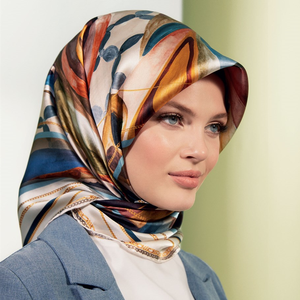 Écharpes <span class=keywords><strong>en</strong></span> <span class=keywords><strong>soie</strong></span> imprimées pour femmes, douces, motif paon, <span class=keywords><strong>en</strong></span> <span class=keywords><strong>soie</strong></span> twill <span class=keywords><strong>naturelle</strong></span> turque - Product Image 6