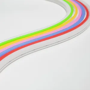 China supplier ceiling snake led neon flex strip smooth lighting diy cable