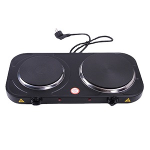 Nouveau Portable extérieur ménage cuisson cuisinière électrique en fonte élément chauffant cuisine <span class=keywords><strong>Induction</strong></span> 2 brûleurs - Product Image 3