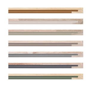 Moldurarte 44mm Deep <b>Canvas</b> <b>Frame</b> Stock Structural Plaster Finish Trim Wood Moulding <b>for</b> Contemporary <b>Canvas</b> Support - Product Image 5