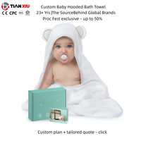 Nouvelle Arrivée Peignoir de Bain pour Bébé en Coton Éponge à Capuche Motif Animal Mignon Séchage Rapide