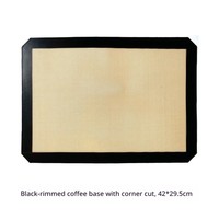 Tapis de cuisson en silicone antidérapant, adhérence douce pour un confort optimal, pour étaler la pâte, faire du pain, cuisson à domicile