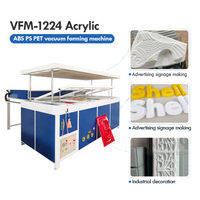 Machine de thermoformage sous vide VFM-1224 pour acrylique, ABS, PS, PET, idéale pour le moulage plastique de panneaux d'escalade et la thermoformage de signalétique – Prix usine