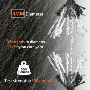 Baiyuheng bas prix <span class=keywords><strong>Paracord</strong></span> 550 4Mm 7 Hilos Al Por Mayor <span class=keywords><strong>Paracord</strong></span> 550 7 brins 100 pieds <span class=keywords><strong>Paracord</strong></span> vert - Product Image 3