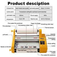 Bon prix Dtf Uv Printing Plotter Film Laminator pour rouleau de transfert de chaleur pour rouler le film Pet
