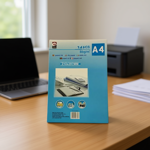 Carta per fotocopie A4 80 gsm 100 fogli per stampa e copia in ufficio - Product Image 2