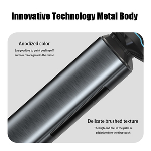 Afeitadora Recargable para Hombre, 3 Cuchillas Rotatorias, Inalámbrica, Resistente al Agua, para Afeitar en Seco y Húmedo, Recortadora de Barba, Sistema de Corte Rotatorio Potente - Product Image 4