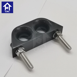 Organisateur de pont en <span class=keywords><strong>aluminium</strong></span> <span class=keywords><strong>anodisé</strong></span> personnalisé 6061 Anneaux de chaumard en acier inoxydable usinés CNC pour pont de yacht à voile - Product Image 6