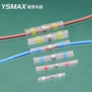 YSMAX Manchons thermorétractables pour soudure 350 pièces, connecteurs électriques étanches en PVC, adaptateurs de prise - Product Image 2