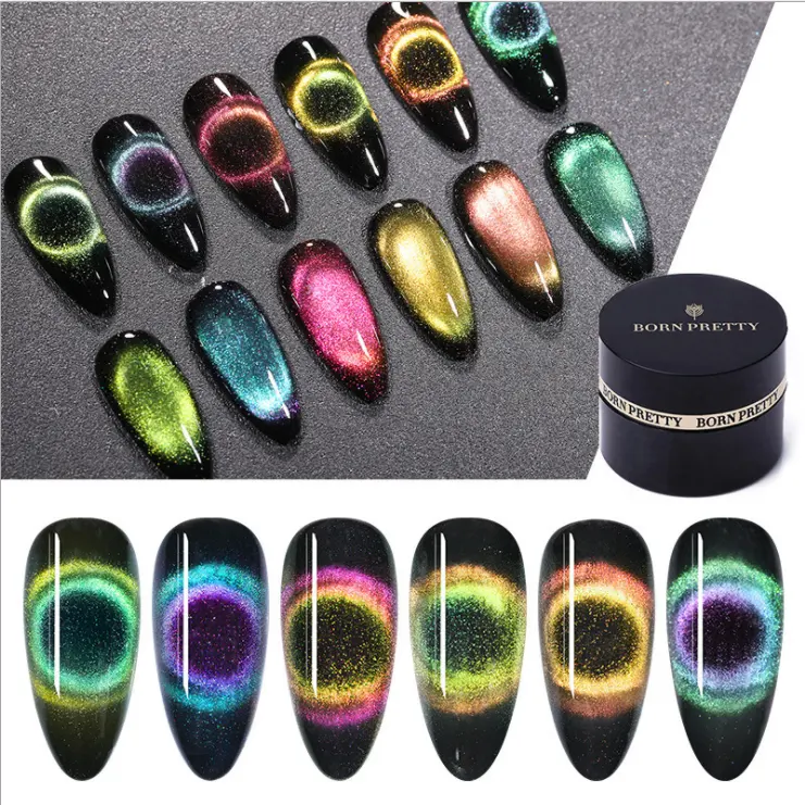 Popular Eyes Gell 9d Nail Magnetic Cat Eye Gel Polish Full Set