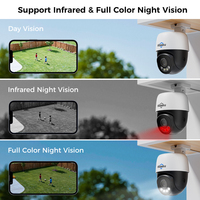Cámara de Seguridad IP PTZ para Exteriores, Full HD, 12MP/8MP, Visión Nocturna, Gran Angular, Seguimiento de Movimiento Humano, POE, CCTV