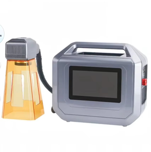 New Portable Mini 20W/30W Handheld CNC Fiber Laser Marking Machine LAS/PLT Support Eco-Friendly 2-Year Warranty Air Cooling - Product Image 1