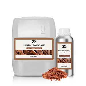 Wholesale Bulk Best Quality Sandalwood Fragrance Oil 100% Pure Sandalwood Essential Oil for Perfume Aromatic Diffuser India