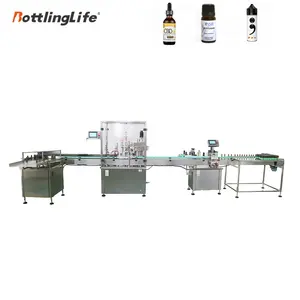 10ml 30ml bottle automatic vial bottle filling and capping machine glass bottles tincture oil filling machine