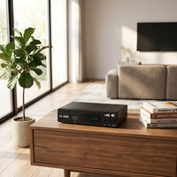 Décodeur numérique ISDB-T Sunplus 1508CT 1080P HD prêt pour la PVR avec fonction STB EWBS BML, idéal pour la migration numérique en Angola - Vente chaude