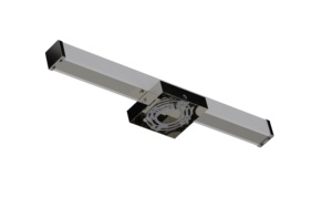 ETL Luminaires de vanité de salle de bain modernes 24 pouces Dimmable Black LED Vanity Light Over Mirror Appliques murales pour éclairage intérieur - Product Image 3