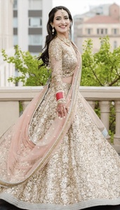 -- ใหม่ -- ล่าสุด -- อินเดีย/ปากีสถานที่สวยงาม-Koti-กับLehenga-ชุดประดับในลูกปัดแก้วคริสตัลหินทำงานสำหรับงานแต่งงาน = 2020 - Product Image 2