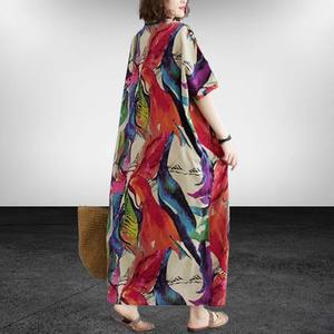 <span class=keywords><strong>ชุด</strong></span><span class=keywords><strong>เด</strong></span><span class=keywords><strong>รส</strong></span>ทรงตรงคอวีพิมพ์ลาย<span class=keywords><strong>สำหรับ</strong></span><span class=keywords><strong>สาว</strong></span><span class=keywords><strong>อวบ</strong></span>อ้วน ไซส์ใหญ่ สไตล์มุสลิมแบบดั้ง<span class=keywords><strong>เด</strong></span>ิม <span class=keywords><strong>สำหรับ</strong></span>ฤดูร้อน - Product Image 5