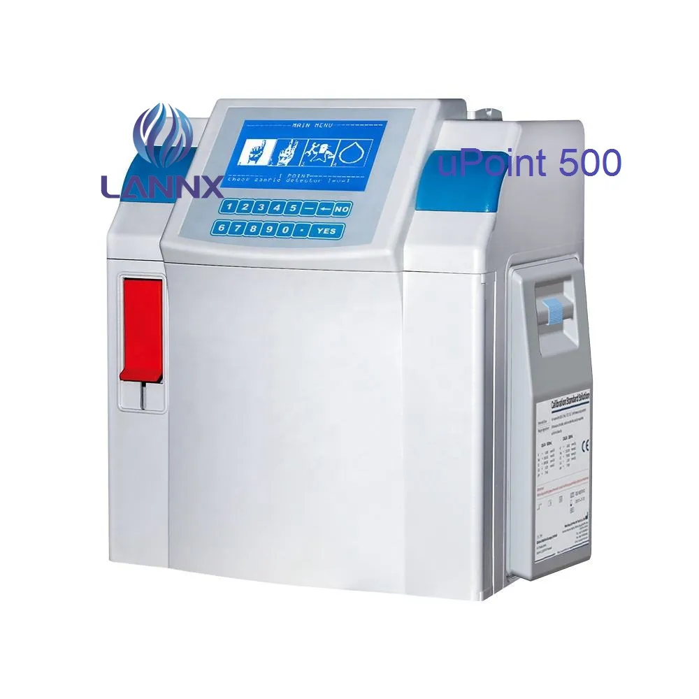Lannx uPoint 500 हाथ में इलेक्ट्रोलाइट विश्लेषक मशीन पूर्ण ऑटो इलेक्ट्रोलाइट रक्त गैस विश्लेषक चिकित्सा इलेक्ट्रोलाइट विश्लेषक