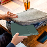 Kenke sarung magnetik Keyboard, sarung Tablet magnetik terhubung nirkabel IPad 10.9 inci dengan Slot pensil untuk IPad Air 4th 5th dapat diisi ulang